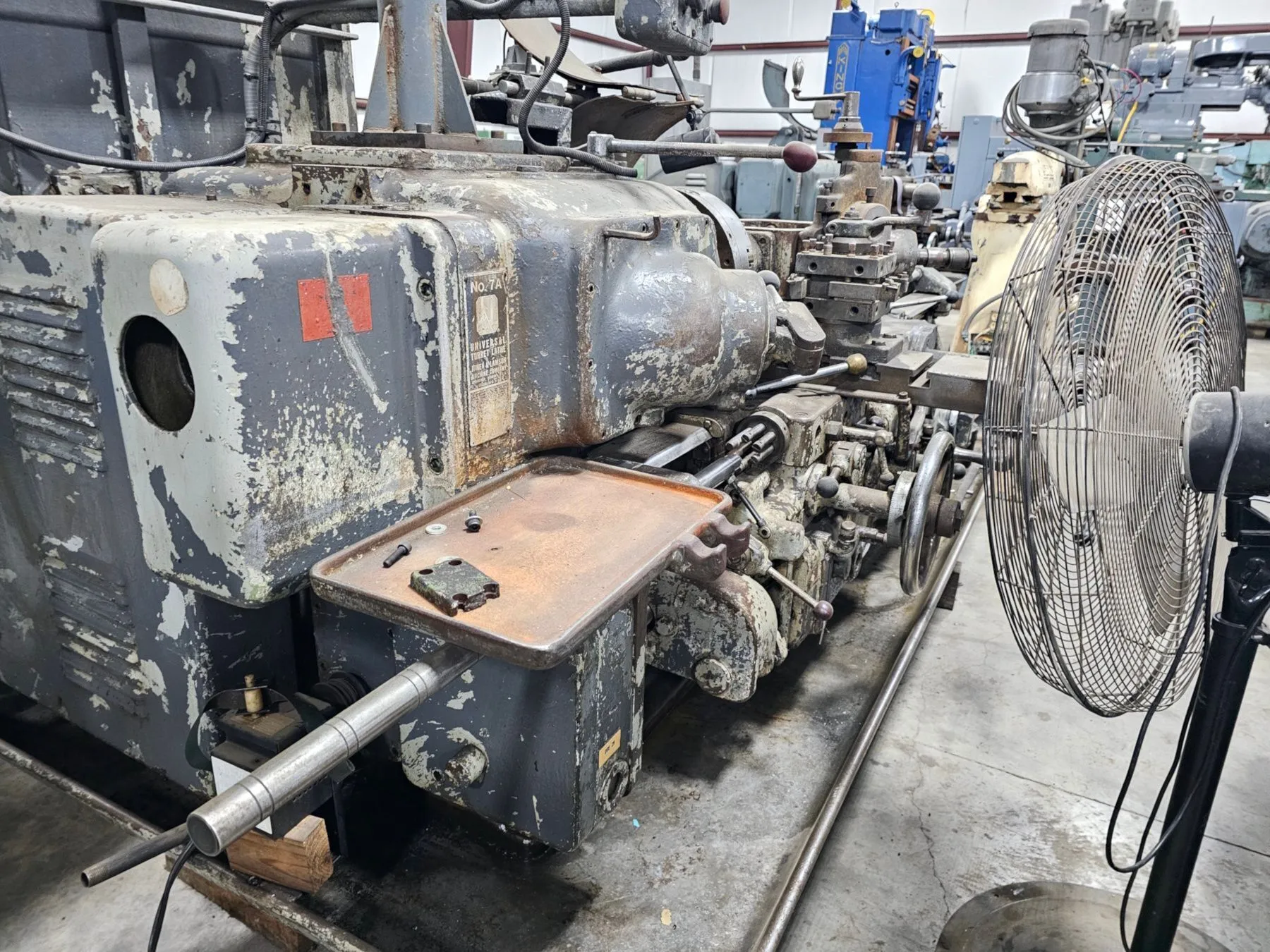 Used 1952 JONES & LAMSON 7 A Lathes, Turret Saddle Type L63045 | N