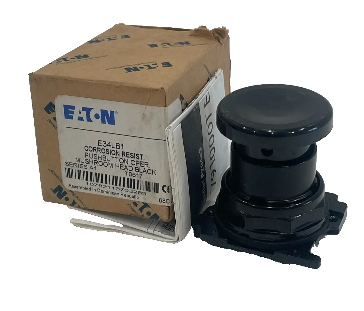 NEW EATON E34LB1 PUSH BUTTON OPERATOR SER. A1
