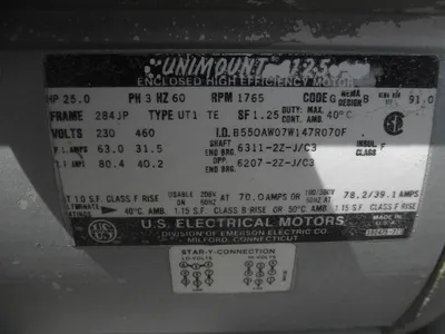 USED U.S. ELECTRICAL -