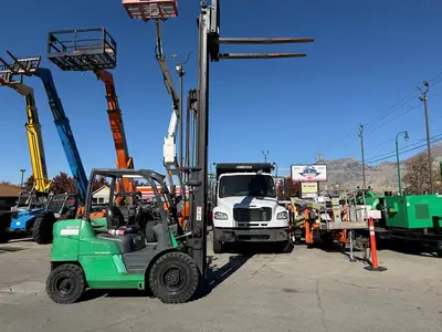 Used 2015 MITSUBISHI FD40N Internal Combustion Forklifts: Pneumatic Tire Utah US | Global Remarketing #1285990