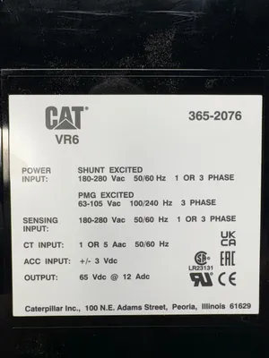 USED CAT VR6