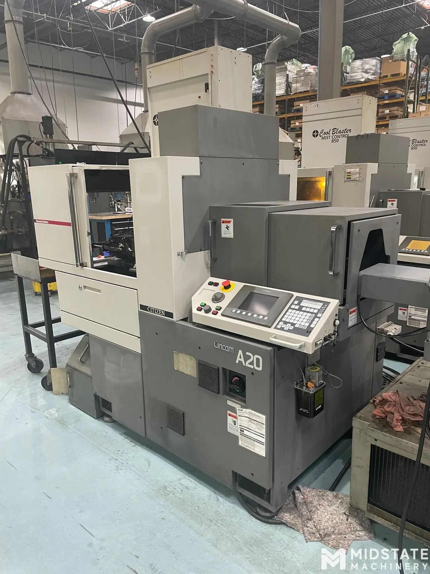 2012 Citizen A20II CNC Swiss Lathe