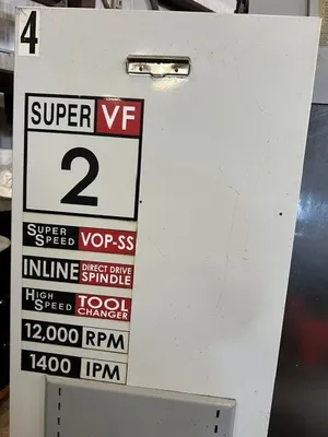 2003 HAAS VF-2SS Vertical Machining Centers | Bayou Machinery (2)