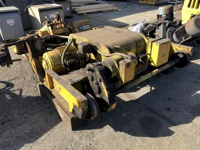 7-1/2 TON P&H TOP RUNNING CRANE HOIST: STOCK #14609