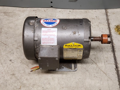BALDOR .33 HP, 1725 RPM, 56 FRAME MOTOR