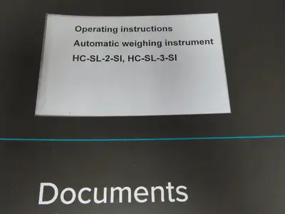 Wipotec OCS HC-SL Checkweigher High Speed Belt Weigh Conveyor w/Control Panel