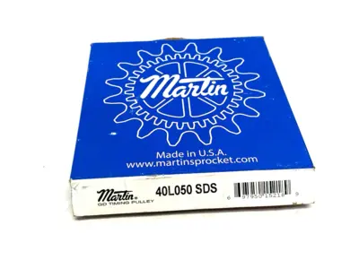 New | in-Stock Martin Synchronous Sprocket, QD Bushed, 0.375" Pitch, 40-Teeth Miscellaneous Equipment (Metalworking) Michigan US | Maverick Industrial Sales #1419710