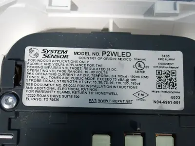 NEW SYSTEM SENSOR PZWLED