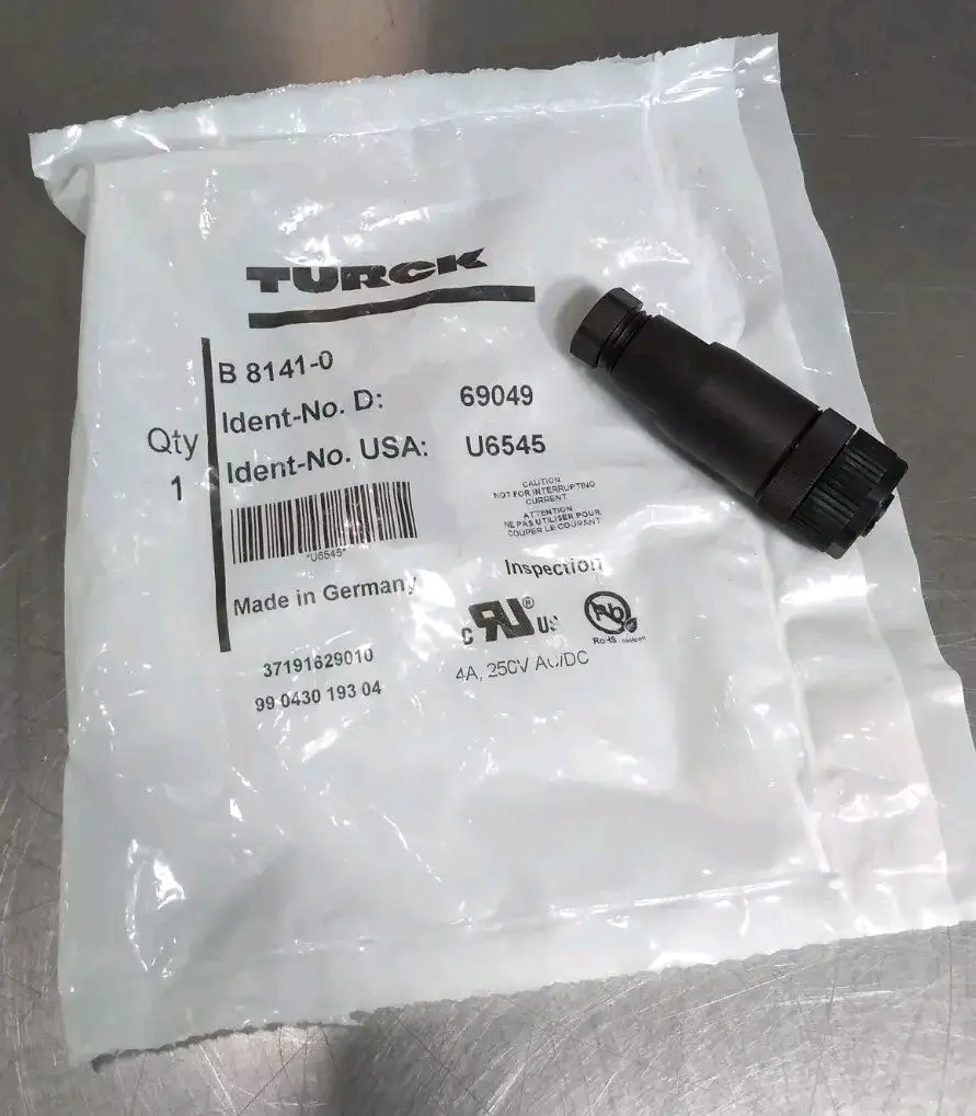 TURCK B8141-0 Proximity Switch Sensor 4-Pin Loc5B5/3
