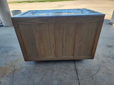 Used Falcon Restaurant Supply Used Refrigerated Cabinet with removable lid - No Key for lock Display Freezers Illinois US | Falcon Restaurant Supply #1376651