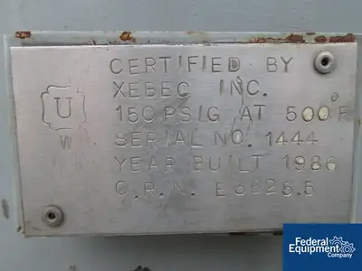 USED XEBEC AEBEC DESSICANT DRYER