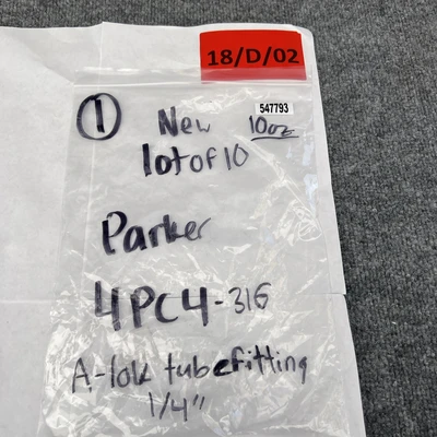New | in-Stock Parker 4PC4-316 Parts (Hydraulics and Pneumatics) California US | Davliegogo LLC #1705742