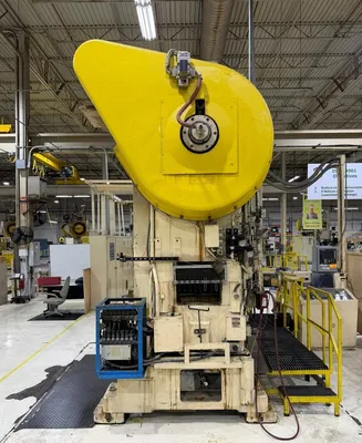1986 MINSTER 150 TON SSDC PRESS Straight Side, Double Crank (Single Action) Presses | Timco, Inc. (10)