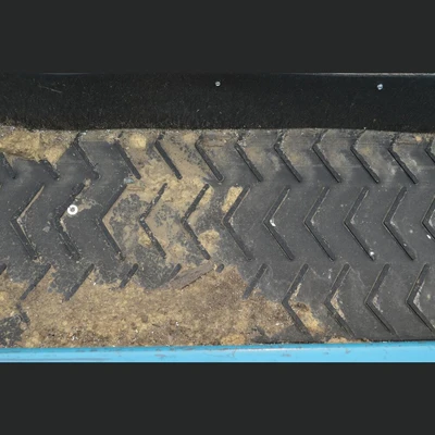 18in Wide x 27ft Long Flat Belt Conveyor