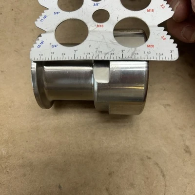 VNE 1.5" Stainless Steel Female Adapter Clamp Sanitary # ZH9822 Fast Shipping!
