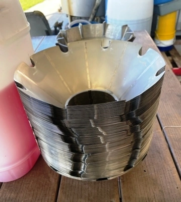 Westfalia SC 35-03-577 Hydrostop separator skid, 316SS.