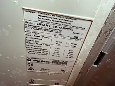 800A Motor Control Center MCC, 575V, 800A Bus, Form 4A, IP42 Enclosure