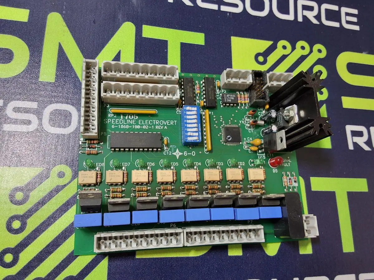 SPEEDLINE ELECTROVERT 6-1860-190-02-1 CONTROL BOARD