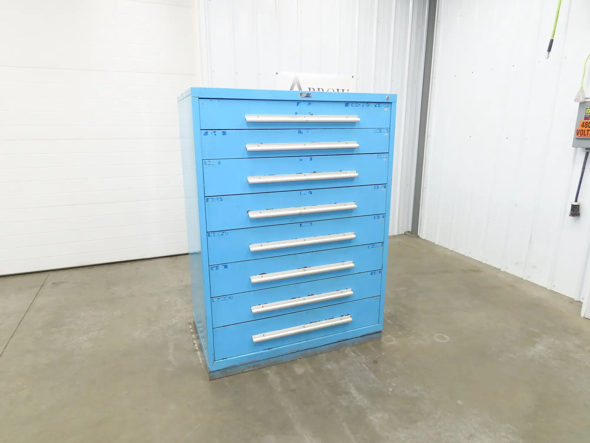 Nu-Era Tool Storage Cabinet Modular 8 Drawer 45x28x61" Lista Stanley Vidmar