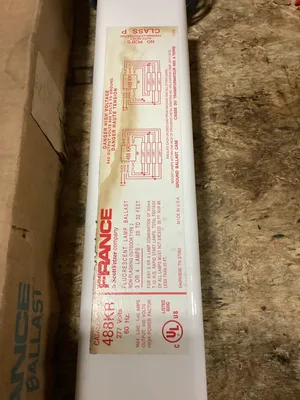 France 488KR Rapid Start Lighting Ballast 800mA 277V -NIB
