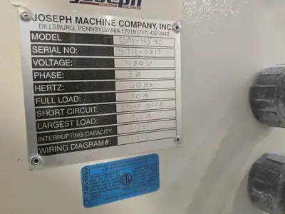 Used JOSEPH DM-4590 Miter Saws British Columbia CA | Lenmark #1424098