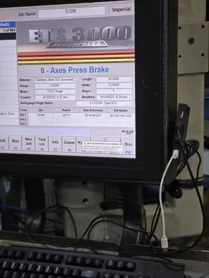 2009 ACCURPRESS ACCELL 5908 Press Brake | Kempler Industries (8)