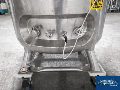 USED Precision 250 Liter Precision Stainless Reactor, 316L S/S, 45/100#