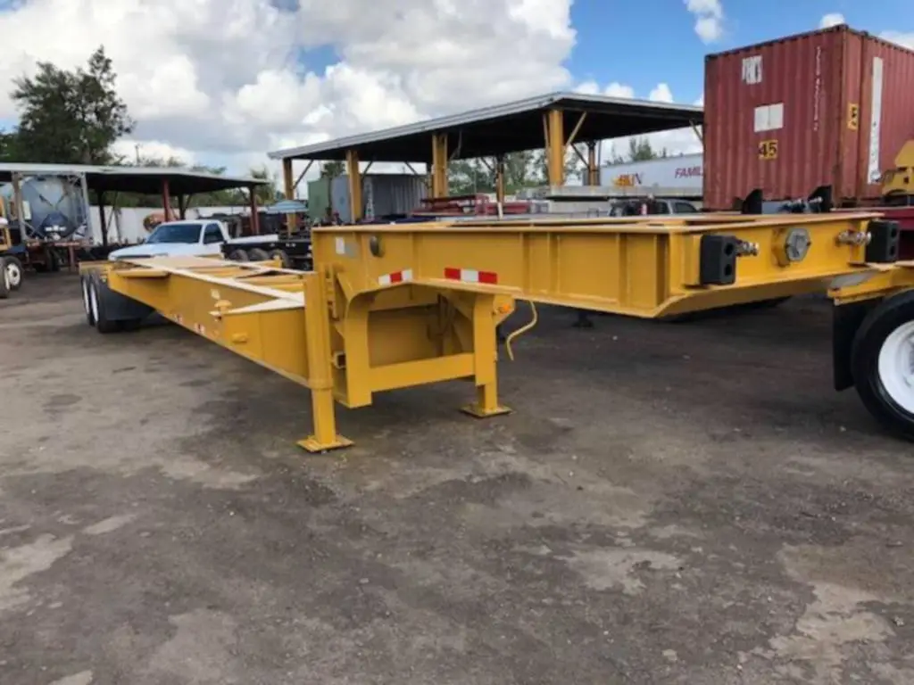 Used A PLUS ISO DROPDECK CHASSIS Chassis Florida US | USA Transequipment #1542507