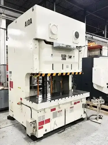 Used 2014 AIDA NC2-2000(2)E Gap Frame (OBS) Presses Illinois US | Perfection Global, LLC. #80535