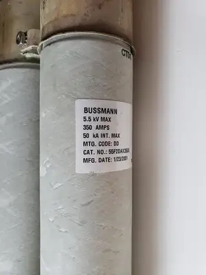 USED 2001 BUSSMANN 55F2DAX350