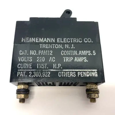 USED EATON HEINEMANN CIRCUIT BREAKER