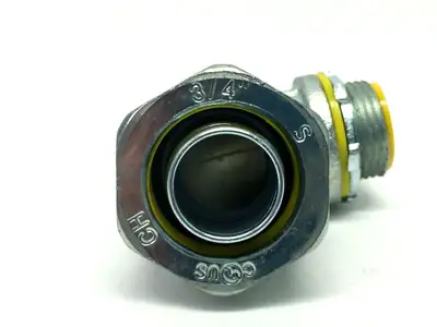 New | in-Stock RACO Liquid Tight 90 Degree 3/4" Connector Electrical Fittings Michigan US | Maverick Industrial Sales #1397520