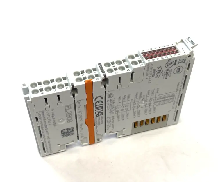 Used BECKHOFF ETHERCAT 16-CHANNEL DIGITAL OUTPUT TERMINAL 24VDC/0.5A Input / Output Modules Michigan US | Maverick Industrial Sales #1091090