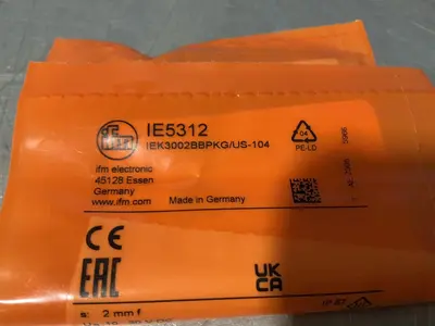 Used IFM ELECTRONIC IE5312 Proximity Sensors Ohio US | HGR 24 #1507631