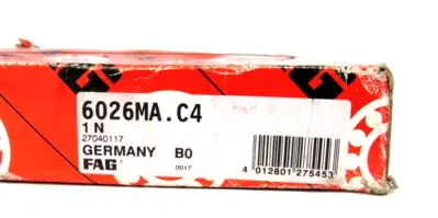 NEW FAG 6026MA.C4 BALL BEARING 6026MAC4