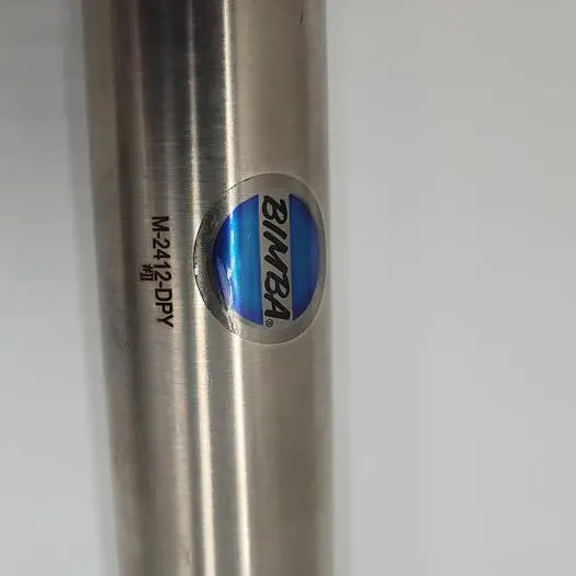 Used BIMBA BIMBA M-2412-DPY DOUBLE-ACTING PIVOT (AIR-RETURN) PNEUMATIC AIR CYLINDER 1-3/4" BORE 12" STROKE Pneumatic Cylinders | ND Industrial Surplus #1222045