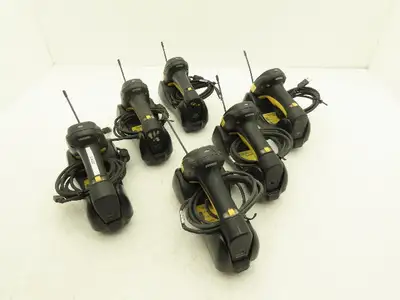 Datalogic M8300 Powerscan Wireless Barcode Scanner w/Charger BC8030 Lot of 6