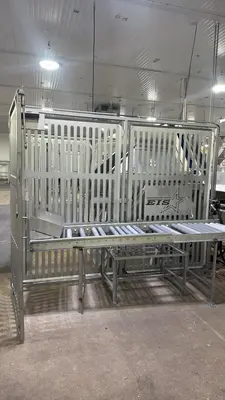 Used STAINLESS VAT DUMPER Bin Dumpers Illinois US | M&M Equipment Corp. #1538114
