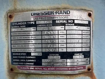 USED DRESSER RAND 7MOS-4