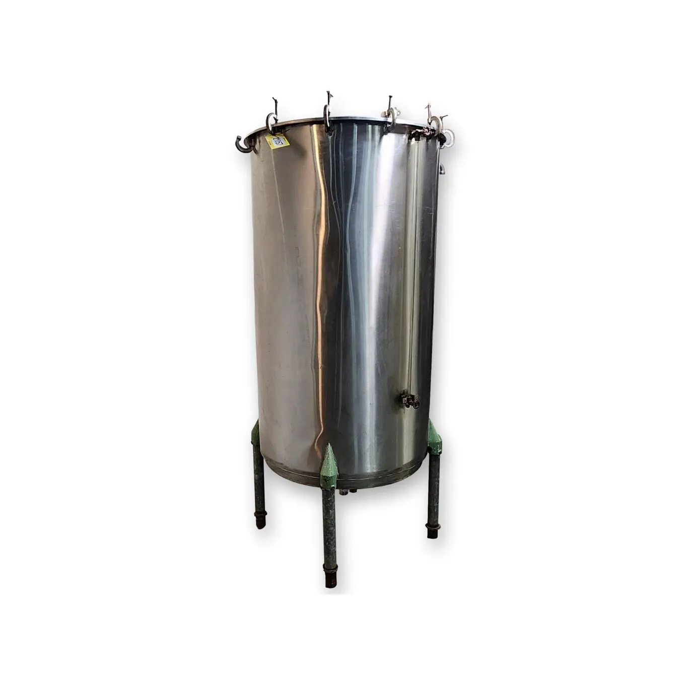 Used 300 Gallon Stainless Steel Liquid Strainer Basket Tank