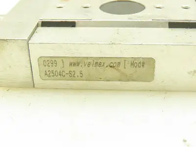 Velmex A2504C-S2.5 Manual Screw Drive Linear Unislide Stage X-Axis 1.5" Travel