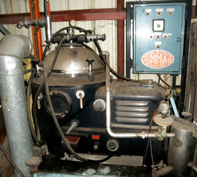 IMMA Media self-cleaning wine clarifier, 316SS.