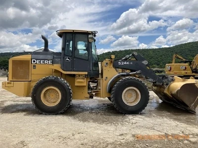 Used 2018 DEERE 524KII Wheel Loaders New York US | Beck Equipment #1509273