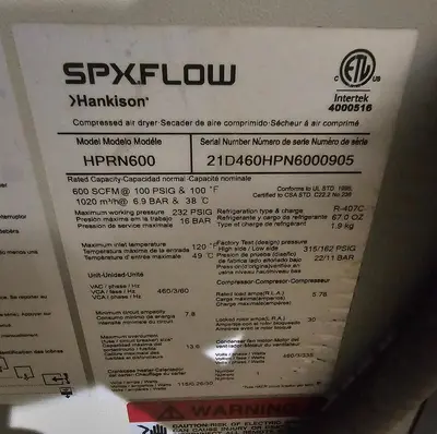 USED HANKISON HPRN600