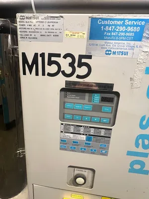 2006 MATSUI MJ3-75U PLASTICS DRYER | Machinery Network (3)