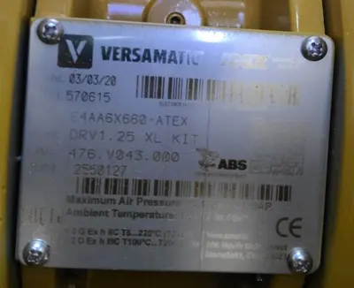 VERSAMATIC E4AA6X660-ATEX Pumps & Hydraulics | ESS Industrial Equipment Sales (8)