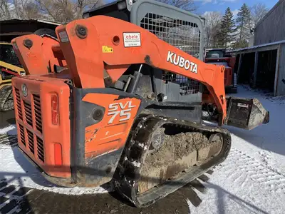 Used 2010 KUBOTA SVL75 Compact Track Loaders New York US | Abele Tractor #1343046
