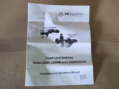 NEW FW MURPHY 15700759