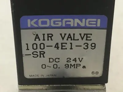 Used KOGANEI 100-4E1-39-SR Valves/Fittings Michigan US | Ideal Machinery #1252256