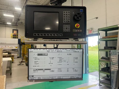 Pre-owned TRUMPF CNC HYDRAULIC PRESS BRAKE 13’ 5” x 187 ton capacity